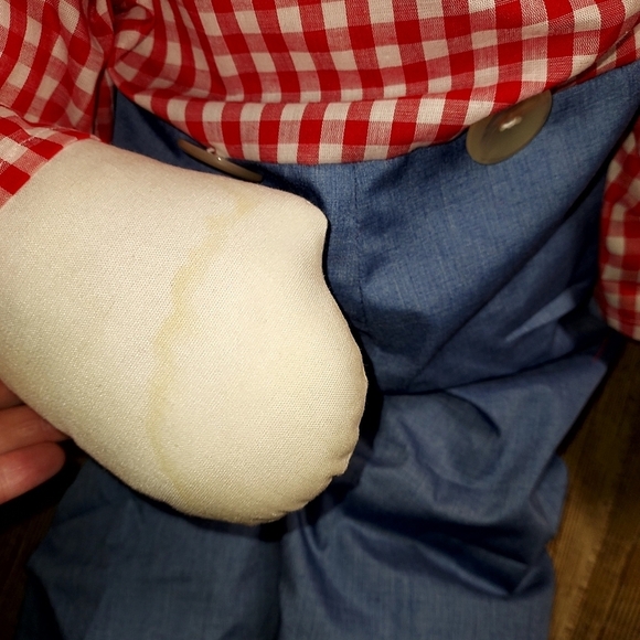 Vintage Raggedy Ann Andy Doll - Large approx 3 feet tall Vintage - Picture 7 of 8